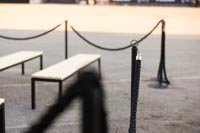 Mustia Basso kulunohjaimia Tuska Festivaaleilla Helsingissä. Mustia Basso kulunohjaimia Tuska Festivaaleilla