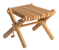 Sohvapöytä Ecofurn, pieni sivupöytä (Vaaleasta puusta valmistettu pieni sivupöytä/sohvapöytä Ecofurn)