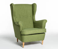 Vihreä nojatuoli Fuga