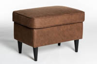 Ruskea keinonahkainen Fuga-rahi Ruskea keinonahkainen Fuga-rahi