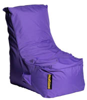 Lila kotimainen Hotkiss Lili -säkkinojatuoli