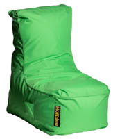 Limenvihreä kotimainen Hotkiss Lili -säkkinojatuoli