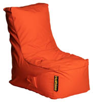 Oranssi kotimainen Hotkiss Lili -säkkinojatuoli