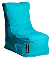 Turkoosi kotimainen Hotkiss Lili -säkkinojatuoli