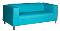 Turkoosi Klippan-vuokrasohva Turkoosi Klippan-vuokrasohva