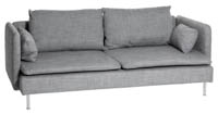 Sohva 3:lle Nordic, tilava sohva