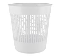 Timpe paperikori/roskis, valkoinen Timpe paperikori/roskis, valkoinen