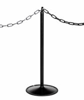 Omaa tuotantoa olevaan Basso kulunohaintolppaan on saatavilla myös ketjua köyden sijaan Musta kulunohjaintolppa jossa köyden paikalla metalliketju