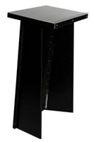 Musta puhujanpönttö Fakta takaviistosta