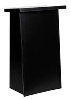 Musta puhujanpönttö Fakta etuviistosta käyttökunnossa