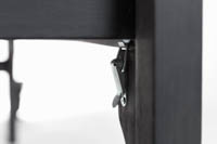 Park-puistonpenkin kokoontaittomekanismin lukitus