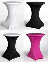 Pystypöydän huppu, 85cm Klap-pystypöytään (Pystypöydän huppu musta, valkoinen ja pinkki 85cm Klap-pystypöytään)
