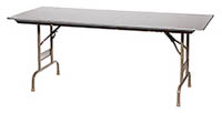 Suorakaidepöytä Line, 180x80 cm (Iso 180x80cm suorakaidepöytä)