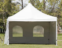 Teltta 4x4m (Harmaa 4x4m kokoinen teltta)