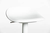 Baarituoli Freshin valkoinen istuinosa