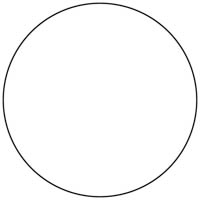 Kaavakuva 1,8 metriä halkaisijastaan olevasta pyöreästä ympyrälavasta